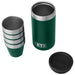 YETI Shot Glasses with Carrying Case Black Forest Green Image 02