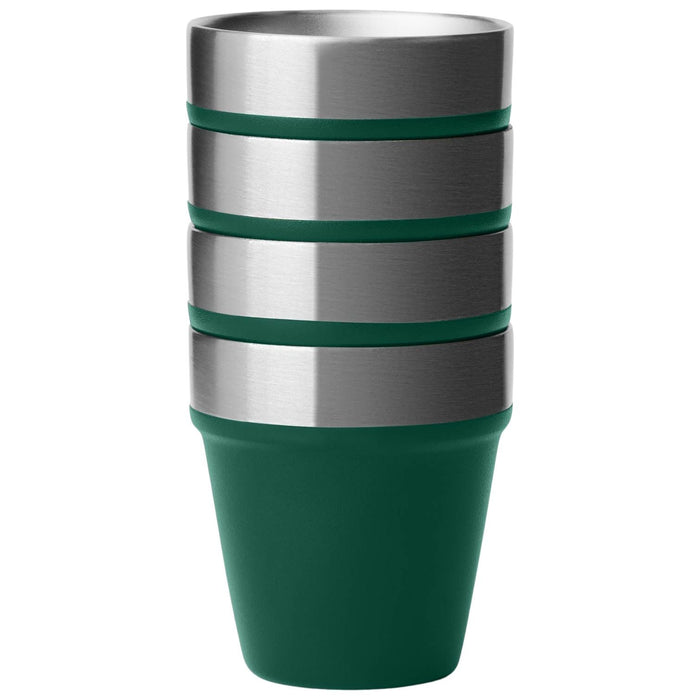 YETI Shot Glasses with Carrying Case Black Forest Green Image 08