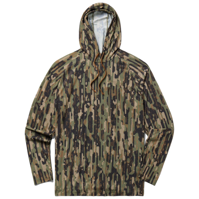 Duck Camp Men's Lightweight Performance drirelease Hoodie Woodland Image 01
