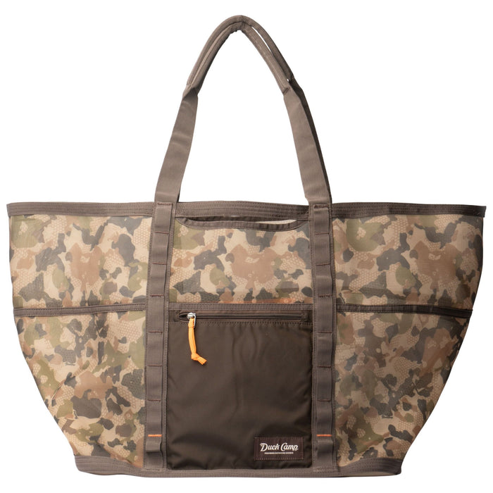 Duck Camp Mesh Gear Tote Large Wetland Image 01
