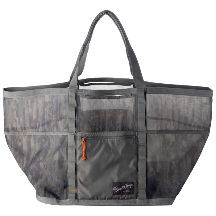 Duck Camp Mesh Gear Tote Large Woodland Image 01