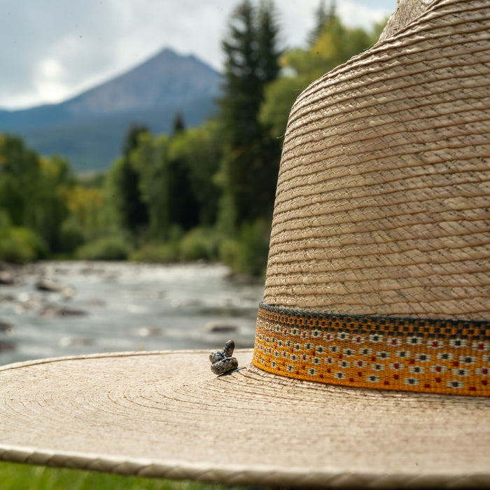 cane pole fishing sleeping tree bank hat Unisex Embroidery Tencel Peak Simply add water High Country Hat XL