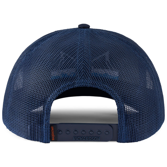 Grundens Logo Boat Trucker Navy Image 02