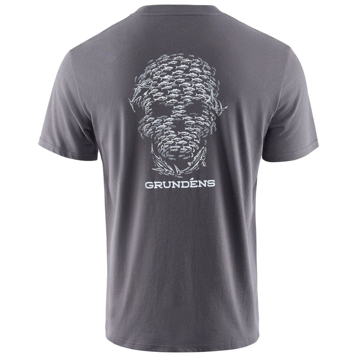 Grundens Men's Bait Ball SS T-Shirt Anchor Image 01