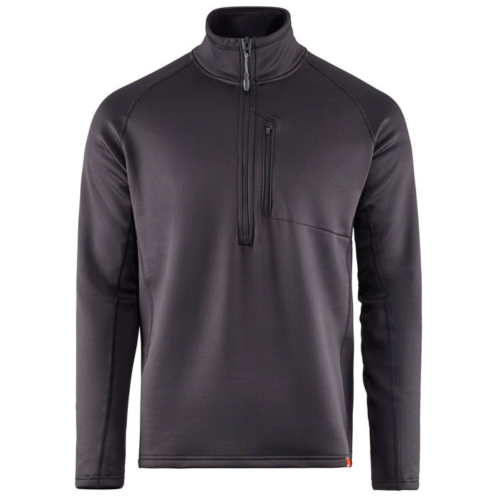 Grundens Men's Grundies Thermal 1/2 Zip Black Image 01