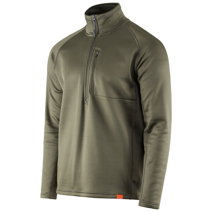 Grundens Men's Grundies Thermal 1/2 Zip Deep Depths Image 02