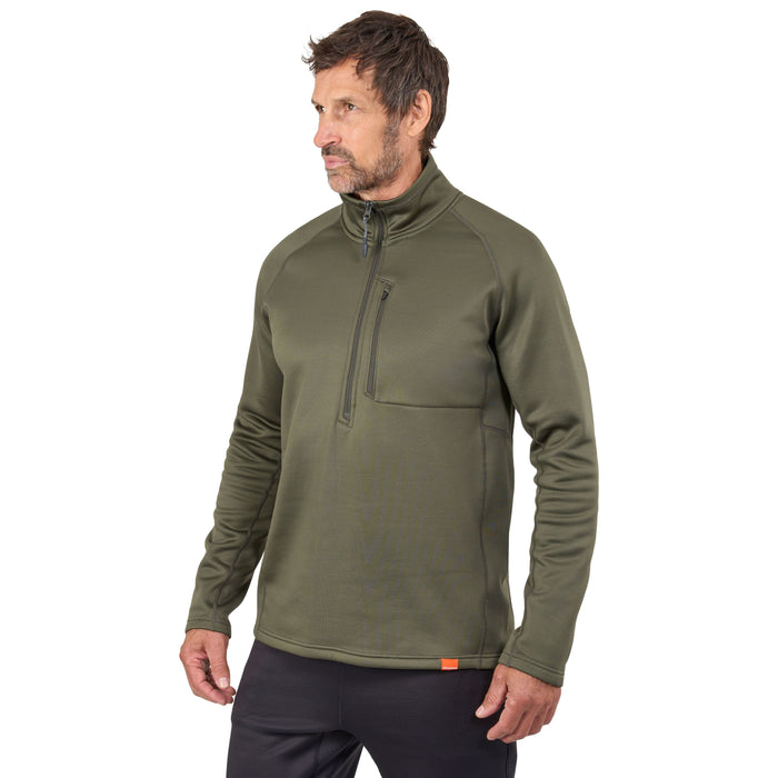 Grundens Men's Grundies Thermal 1/2 Zip Deep Depths Image 05