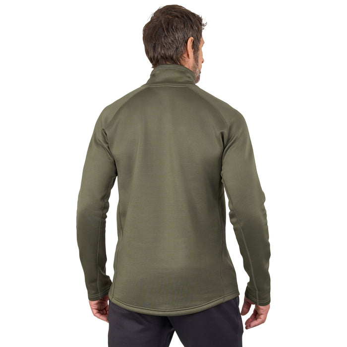 Grundens Men's Grundies Thermal 1/2 Zip Deep Depths Image 06