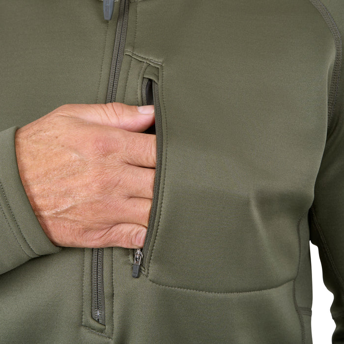 Grundens Men's Grundies Thermal 1/2 Zip Deep Depths Image 07