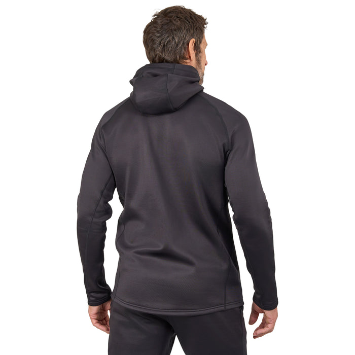 Grundens Men's Grundies Thermal FZ Hoodie Black Image 08