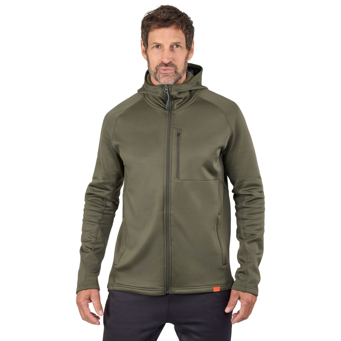 Grundens Men's Grundies Thermal FZ Hoodie Deep Depths Image 06