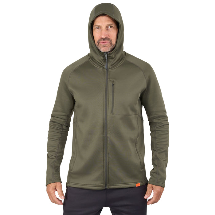 Grundens Men's Grundies Thermal FZ Hoodie Deep Depths Image 09