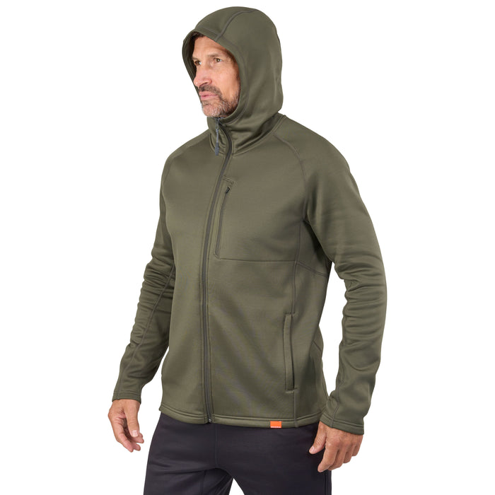 Grundens Men's Grundies Thermal FZ Hoodie Deep Depths Image 10