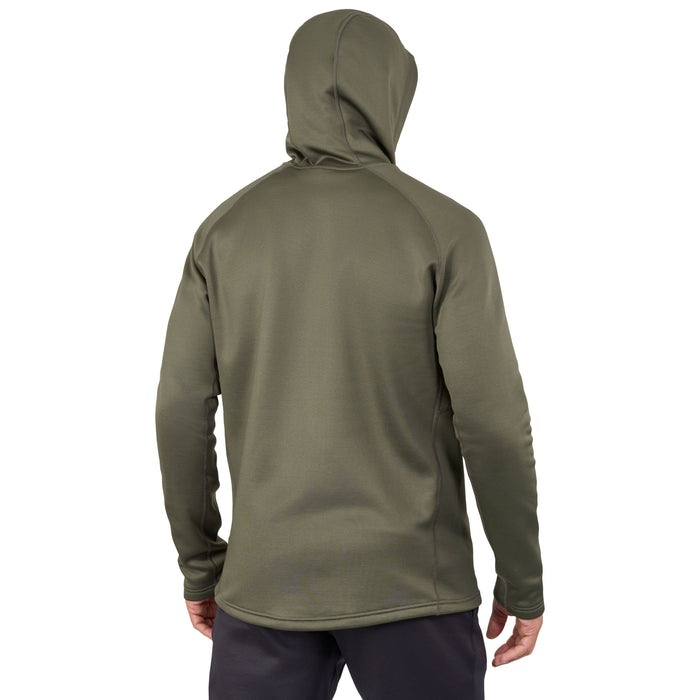 Grundens Men's Grundies Thermal FZ Hoodie Deep Depths Image 11