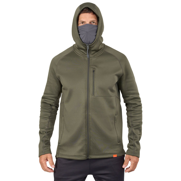 Grundens Men's Grundies Thermal FZ Hoodie Deep Depths Image 12