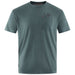 Grundens Men's Species Pocket Tee Deep Forest Heather Image 01