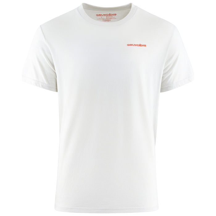 Grundens Men's Striped Bass SS T-Shirt Oyster Image 02