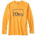 Orvis DriCast Logo LS Crew Tangerine Image 01