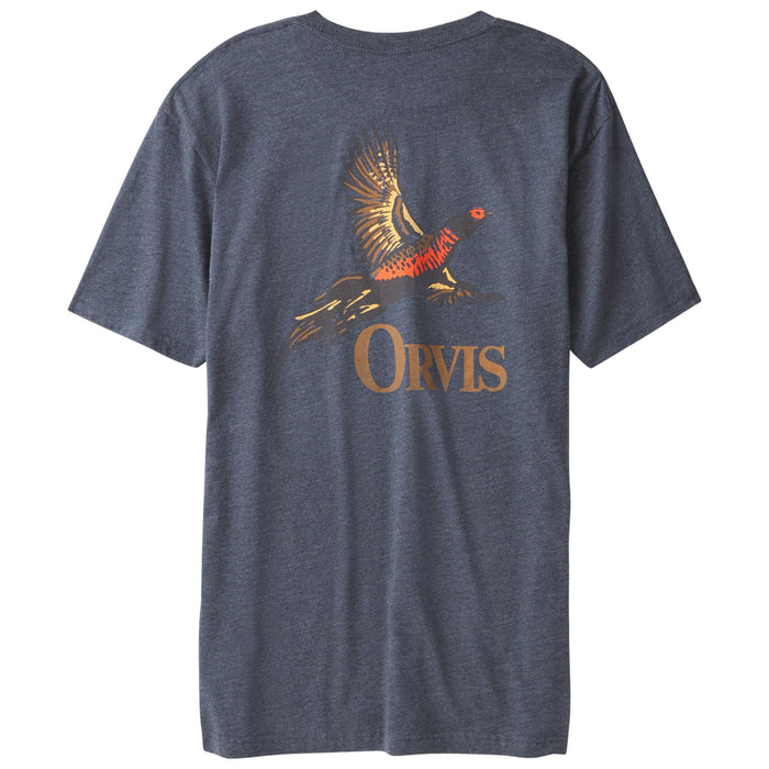 Orvis Men's Pheasant Tee Dark Navy Image 01