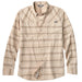 Orvis PRO Stretch LS Shirt Shiitake Stripe Image 01