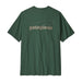 Patagonia Men's Casting Logo Responsibili-Tee Canopy Green Image 01