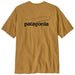 Patagonia Men's Casting Logo Responsibili-Tee Pufferfish Gold Image 01