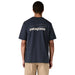Patagonia Men's Casting Logo Responsibili-Tee Smolder Blue