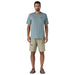 Patagonia Men's Casting Logo Responsibili-Tee Thermal Blue Image 03
