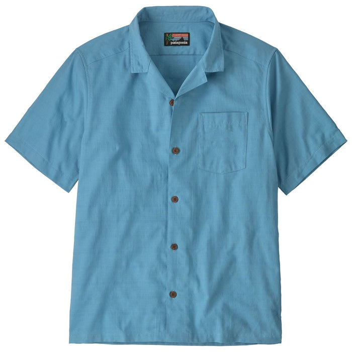 Patagonia Men's Tidal Threads Camp Shirt In a Tin: Shore Blue