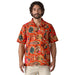 Patagonia Men's Tidal Threads Camp Shirt Wrasse: Pollinator Orange Image 03