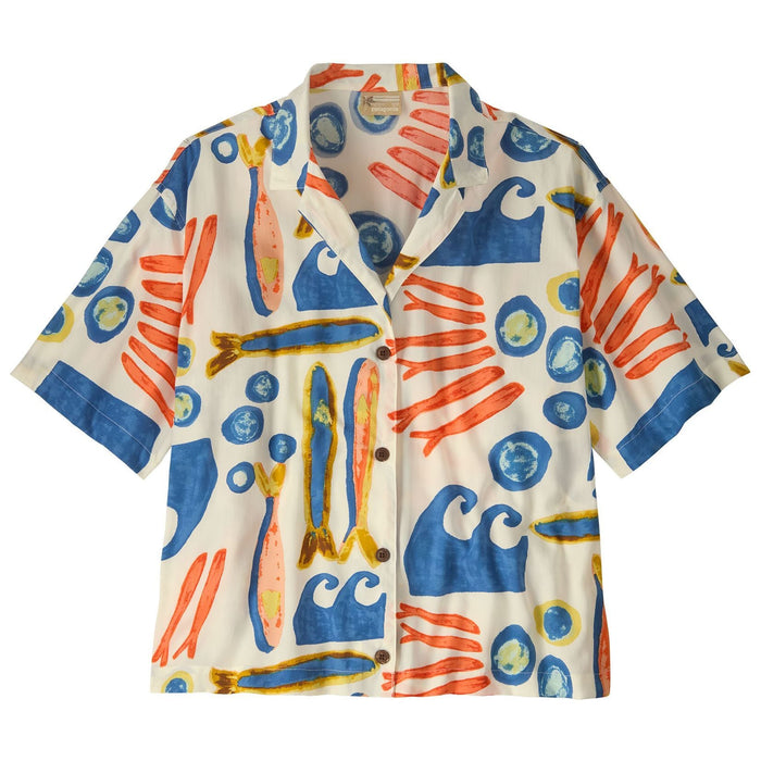 Patagonia Women's Tidal Threads Shirt Sardines: Natural