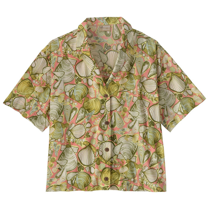 Patagonia Women's Tidal Threads Shirt Shelly Shelly: Mellow Melon
