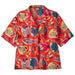 Patagonia Women's Tidal Threads Shirt Wrasse: Pollinator Orange Image 01