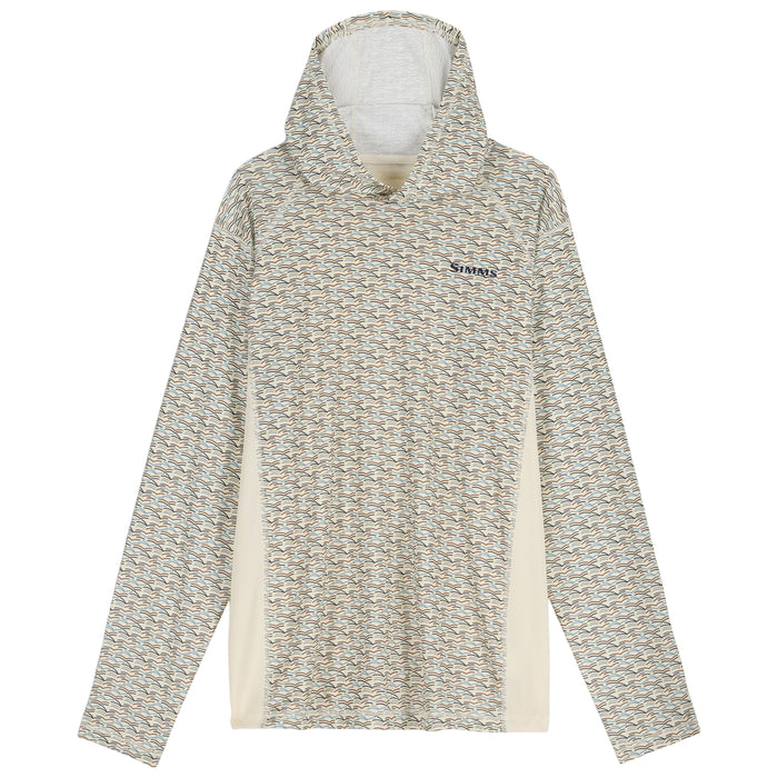 Simms Men's Challenger Solar Hoody Wave Tallow Image 01