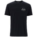 Simms Men's Circle Lockup T-Shirt Black Image 02