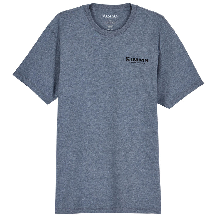 Simms Men's Classic Tackle T-Shirt Athletic Heather Image 02