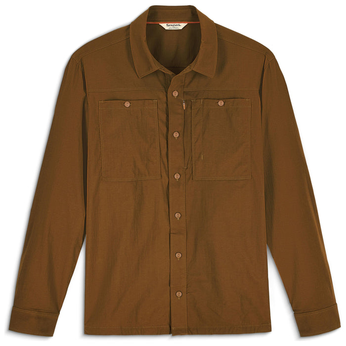 Simms Men's Flyover Shirt Cobia Image 01