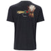 Simms Men's Let it Fly T-Shirt Charcoal Heather Image 01