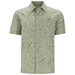 Simms Men's Tailout SS Shirt Camp Pale Pine Image 01