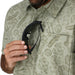 Simms Men's Tailout SS Shirt Camp Pale Pine Image 03