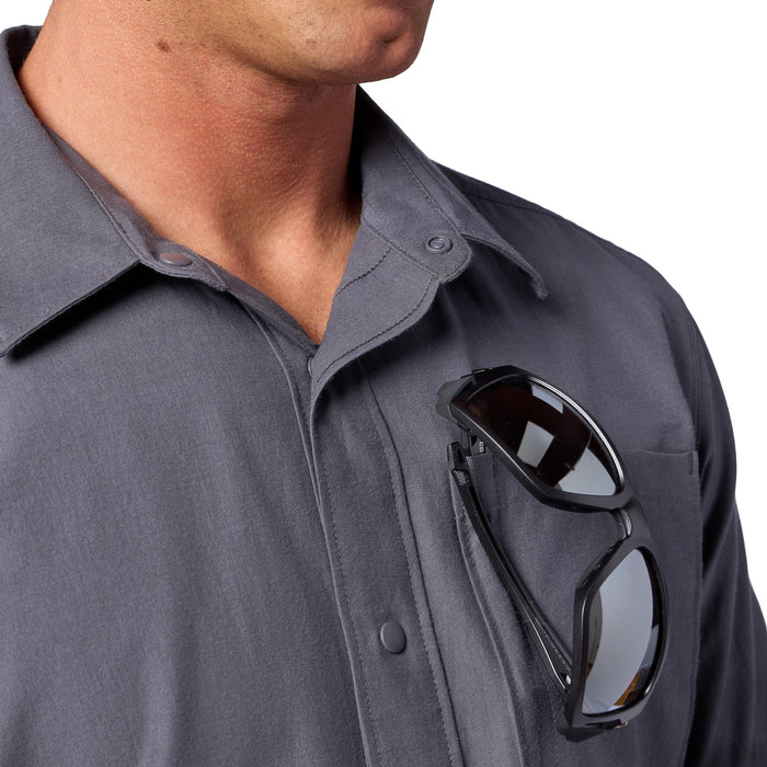 Simms Men's Tailout SS Shirt Tahitian Pearl Image 04