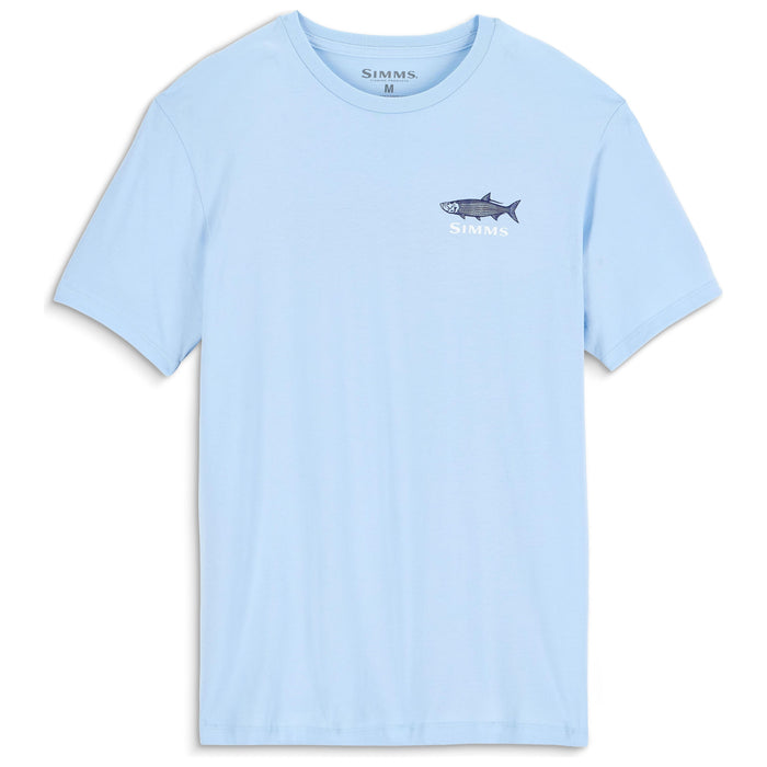 Simms Men's Tarponwear T-Shirt Sky Blue Image 02