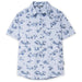 Stio Mens Curtis Camp Shirt SS January Sky Out West Image 01