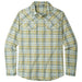 Stio Men's Eddy Drift Shirt LS Luminous Plaid Image 01