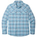 Stio Men's Eddy Drift Shirt LS Windchill Plaid Image 01