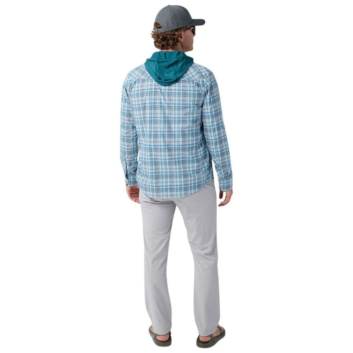 Stio Men's Eddy Drift Shirt LS Windchill Plaid Image 03