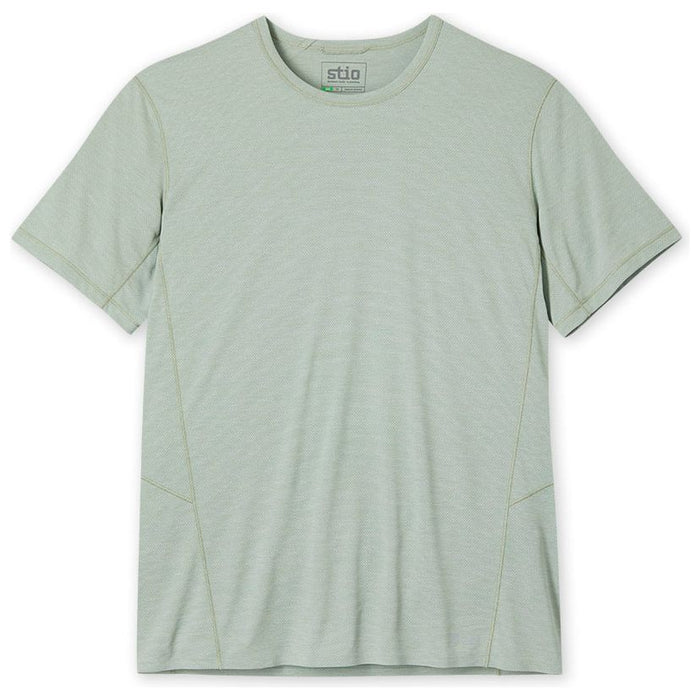 Stio Mens Lucent Tee SS Sage Flats Heather Image 01