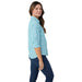Stio Women's Eddy Coast Shirt LS Horizon Plaid Image 02