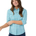 Stio Women's Eddy Coast Shirt LS Horizon Plaid Image 03