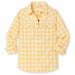 Stio Womens Eddy Coast Shirt LS Pale Straw Plaid Image 01